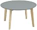 Produktbild AC Design Furniture Couchtisch Mia, B: 80 x T:80 x H: 45 cm, MDF, Grau