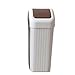 Produktbild FYN® Trash Trash Haushalt Küche LivingRoom Deckel Kunststoff Mülleimer Büro Schlafzimmer Kreativ Bedeckt: 8.5L / m Weiß