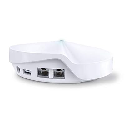 TP-Link Deco M9 Plus Solution WiFi Mesh avec Hub domotique pour toute la maison (Pack de 1) - Couverture WiFi jusqu'à 200m2 - Compatible avec Alexa et IFTTT - antivirus et contrôle parental