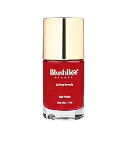 BlushBee vegan, high shine, quick-dry & PETA-approved nail polish (11ml, Penna)