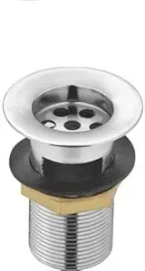 STRENGTH Stainless Steel Half Thread Waste Coupling 32 MM for Wash Basins- (Pack of 1)