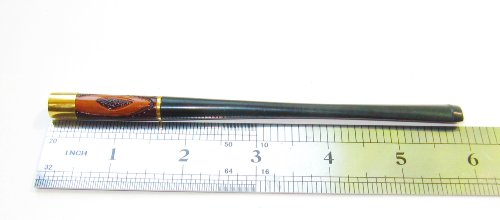 15 cm langes Mundstück für die Zigaretten aus dem Birnbaum, handgemacht für Gewöhnliche Zigaretten - 4