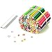 100pcs Cute 3D Nail Art Fimo Canes Rods Sticks Sticker Decoration With Blade New