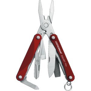 Preisvergleich Produktbild Leatherman - Squirt PS4 - Rot (Mini-Werkzeug)