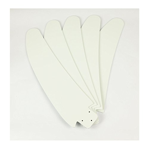 Pepeo Deckenventilator Makkura Chrom gebürstet, Flügel inklusive Fernbedienung 132 cm, weiß, 132012121 - 6