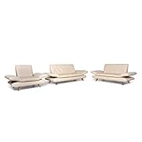 couchgarnitur leder beige Tolle Verarbeitung Koinor Rossini Designer Leder Sofa Garnitur Beige Dreisitzer Zweisitzer Sessel #9255