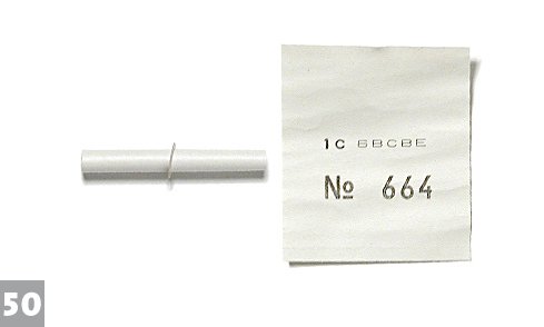 Preisvergleich Produktbild Röllchenlose Gewinne Nr. 601-650 weiss