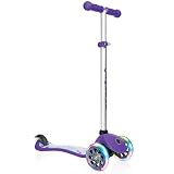 Apto a partir de 3 años Globber Primo Fantasy Niños Patinete Violeta - Scooters (Niños, Patinete, Violeta, Cualquier género, Asfalto, 50 kg)