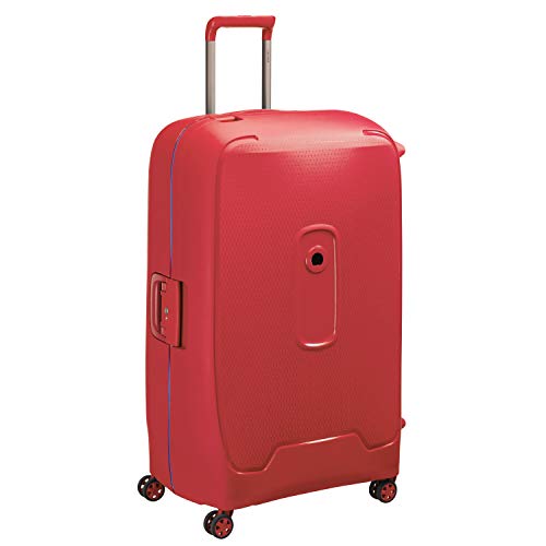 DELSEY PARIS Moncey Valise, 82 cm, 136 L, Rouge Etoiles
