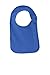 Precious Cargo Infant Jersey Bib>One size Royal CAR30 (US)