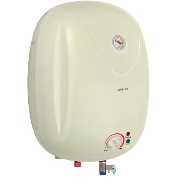 Buy Havells Puro 15-Litre 2000-Watt Storage Water Heater with Flexi Pipe,  Safe Shock Plug (Ivory) Online at Low Prices in India - Amazon.in