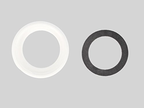 tecuro Reduzierstück Adapter für Siphon-Ablauf 1 1/4 Zoll IG x 1 1/2 Zoll AG - 2