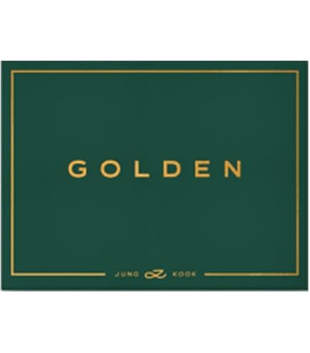 Jungkook BTS - Golden Album (Solid ver.) : Amazon.co.uk: Toys & Games