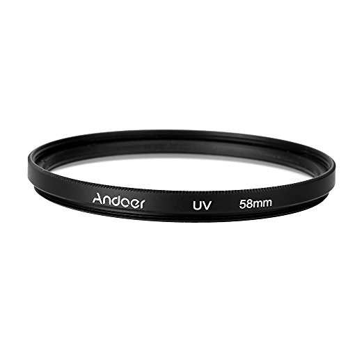Andoer 58mm filtre  UV   CPL   FLD circulaire filtre Kit circulaire polarisant filtre Fluorescent avec sac pour Canon Nikon Pentax Sony DSLR Camera