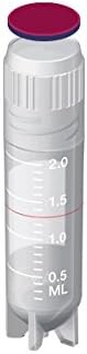Capp 504PW00C Coloured Insert for Expel Cryo Tubes, 2-in-1, Bag, Pink/White (Pack of 600)