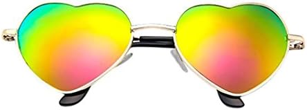Unisex Sunglasses Goggles, LILICAT Heart Shape Sunglasses Lolita Love Grunge Glasses Retro Vintage For Travel Driving Golf Goggles Protect Eyes Multi-color Optional