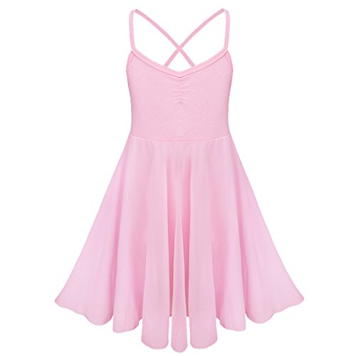 Tiaobug Girls Chiffon Empire Waist Ballet Dance Costume Ballerina Dancewear  | Desertcart Maldives