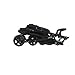 Obaby Tour 3 Wheeler (Black with Sand Stripe)