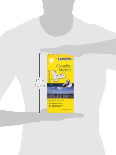 Book's Cover of Michelin France Calvados, Manche