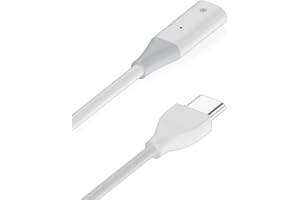 PANLOUTING Cable de Carga para Apple Pencil | Adaptador de Cargador USB-C compatible con Apple Pencil de 1.ª Generación | 1 Metro | Solo para Carga
