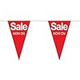 Flagtex Sale Now On Triangle Bunting (20m Length) 52 Flags