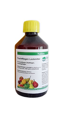 EKS Fruchtfliegenlockstoff 500 ml. Hilft hervorragend bei Obstfliegen, Essigfliegen, Fruchtfliegen.