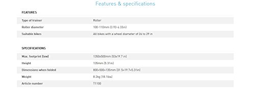 Tacx Trainingsrolle Galaxia T1100 - 5