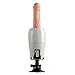Produktbild WJPCR Mini-Vibrator-Maschine mit flexiblen 5 Stoß- und 5 Frequenz-Vibrationsmustern, Sêx Machine G-Punkt-Silikon mit Saugnapf für Frauen (Color : White)