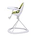Ickle Bubba Orb Baby Highchair - Feature Packed Feeding High Chair in Green on White Colour Combination