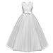 Produktbild Mädchen Bowknot rückenfreie Zip Net Garn Party Kleid Heligen Prinzessin Festliches Kleid Festzug Kleider Ballkleid Brautjungfern Kleidung Spitze Tüll Cocktailkleid Elegant Langes Abendkleid