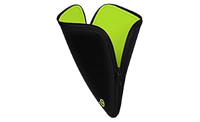 Be-ez Be.ez 101242 Housse LA robe Noir Addict pour MacBook Air 13", pour MacBook Pro et ordinateurs portables 13" Noir/Wasabi