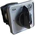 SELVO 32A Cam Operated Rotary Switch Phase Selector 1 Pole 3 Way