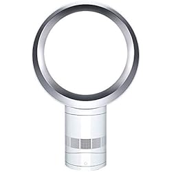 Dyson AM06 Desk Fan, 12 Inch - White/Silver by Dyson