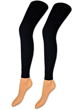 2er Pack Damen Leggings versch. Farben 70 DEN Damenleggings S M L XL - sockenkauf24 - 89655