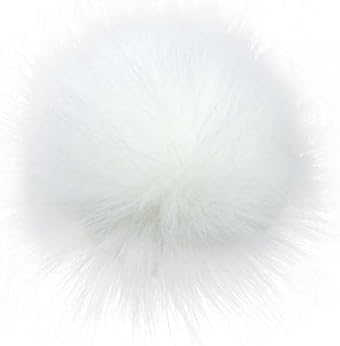 prelikes 14cm/16cm Soft Faux Fur PomPom DIY Car Handbag Keychain Fluffy Ball Pendant