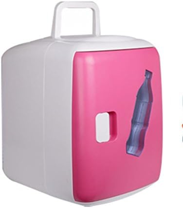 WYTF 12L Portable Mini Fridge Electric Cooler and Warmer Dul-use Car/Home Fridge (Pink)