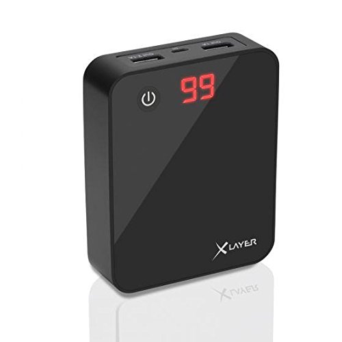 Preisvergleich Produktbild XLayer Zusatzakku Powerbank X-Charger Black 10000mAh für Smartphones / Tablets