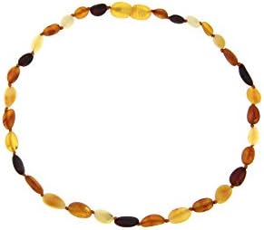 100% Baltic Amber Beaded Necklace sizes 33cm,34cm,35cm (33)