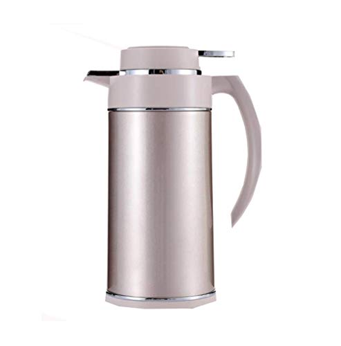 AA-SS Pichet  Vide 304 en Acier Inoxydable  Double paroi Carafe Thermique Pot  caf Anti-Fuite Anti-claboussure jus Lait th Pot Isolant