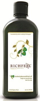 Richfeel Brahmi Jaborandi Hair Oil, 500ml RS.461 (39.00% Off) - Amazon