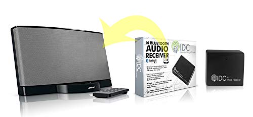 Bluetooth Music Audio Receptor Adaptador - Dongle inalámbrico portátil para la transmisión de audio en casa en su estación de acoplamiento / altavoz - Bluetooth 4.1 y aptX habilitado