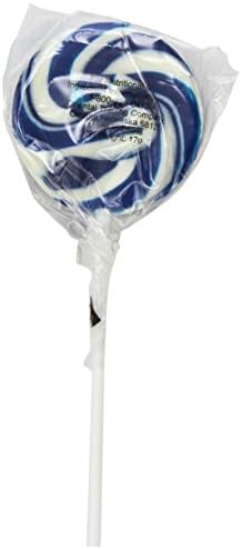Fun Express Blue Swirl Pops - Lollipop Suckers (2 Dz)