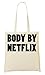 Produktbild Body By Netflix Tragetasche Einkaufstasche