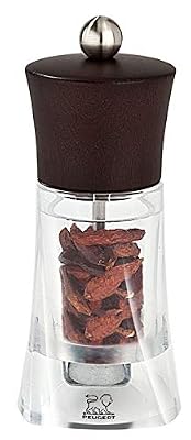 Peugeot Oléron Moulin à Piment Bois/Acryl Chocolat 14 cm (28428)