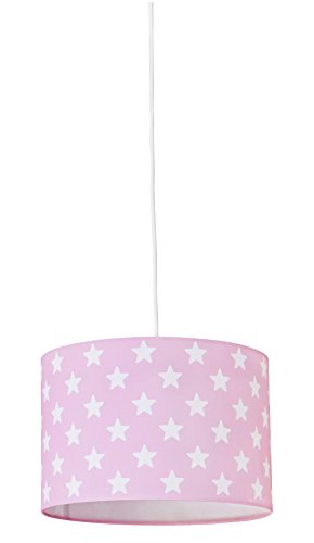 Preisvergleich Produktbild Kids Concept Deckenlampe STAR Kinderlampe Kinderzimmer Sterne, Ø30x20cm, Rosa