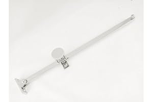 Sliding Screw Down Adjustable Casement Stay 300mm in Chrome Polish by EUROART