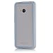 Produktbild MC24® Bumper Case für HTC One M7 in hell blau - Schutz Hülle aus PC mit TPU Dämpfern