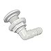 Produktbild Johnson Pumps of America 7503 5 marine 90 Grad 3/10,2 cm weiß Borddurchlass Anschluss