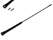 Produktbild Adapter-Universe Auto Stab Antenne RAKU 2 Triplex Radio FM AM für Opel schwarz - KFZ Dach Gewinde M5 M6