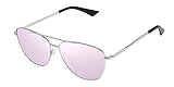 Montura en acero inoxidable HAWKERS · LAX · Silver · Purple · Gafas de sol para hombre y mujer